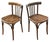 Mid-Century Modern Antique Bentwood Bistro Dining Chairs from Thonet, Yugoslavia, 1960s, Set of 2 For Sale - Image 3 of 7