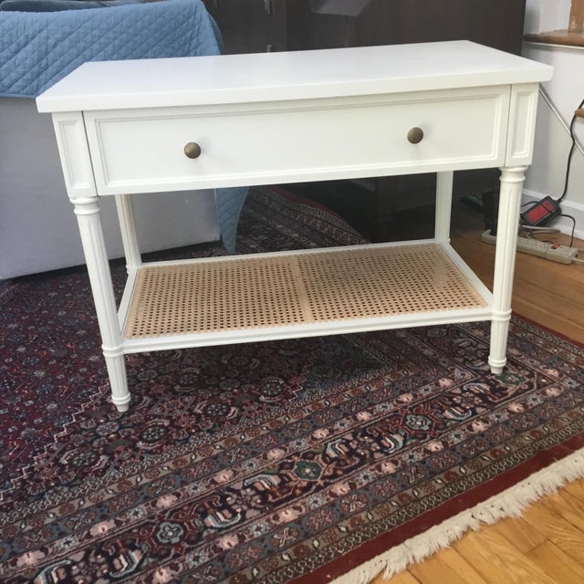 Serena & Lily Harbour Cane Collection Nightstand Chairish