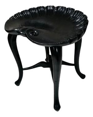 Antique Venetian Grotto Music Stool