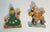 Traditional Two Antique Paper Cut Christmas Garlands Santa For Sale - Image 3 of 7