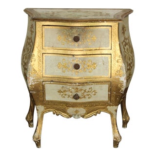 Vintage Florentine Nightstand For Sale