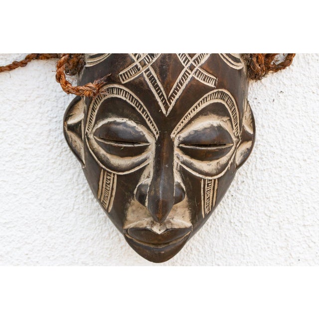 Carved Guro African Mask Zamble Spirit For Sale In Los Angeles - Image 6 of 8
