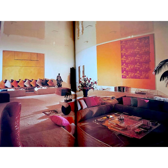 Black 1990 1st Edition Design Book, "Italian Living Design: Three Decades of Interiors", by Giuseppe Raimondi, English Language Edition For Sale - Image 8 of 17