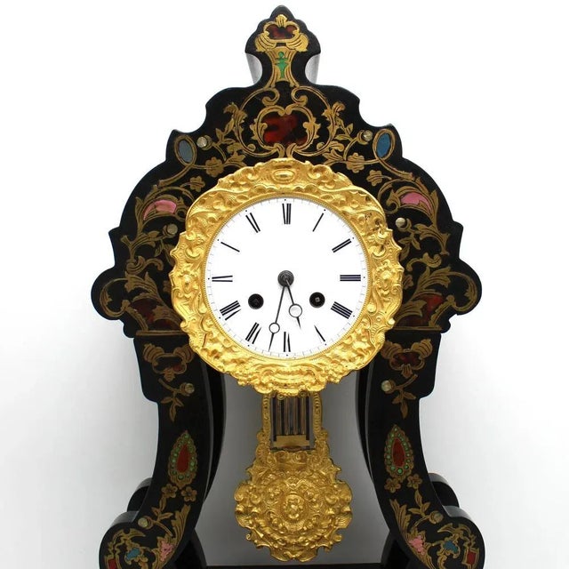 19th-Century French Pendulum Clock For Sale - Image 10 of 11