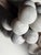 Large alabaster grape cluster. Originating from Italy. Color: Grey. Beautiful as decoration in both modern and classic...