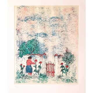 Untitled - Original Lithograph by Giovanni Omiccioli - 1971 1971 For Sale