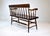American Pine Spindle Back Deacons Bench For Sale - Image 9 of 13