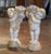 Decorate a wine cellar or a wet bar with this elegant matching pair of antique cherub carvings, with child Bacchus god of...