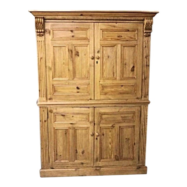 Antique Dutch Pine Armoire Chairish