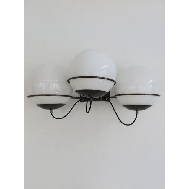 Black Wall Lamps from Candle, Italy, 1960, Set of 2 For Sale - Image 8 of 18