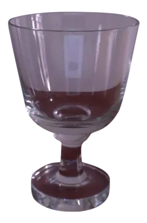 1950s Mid Century Scandinavian Modern Jens Quistgaard for Dansk Crystal Goblets - Set of 4