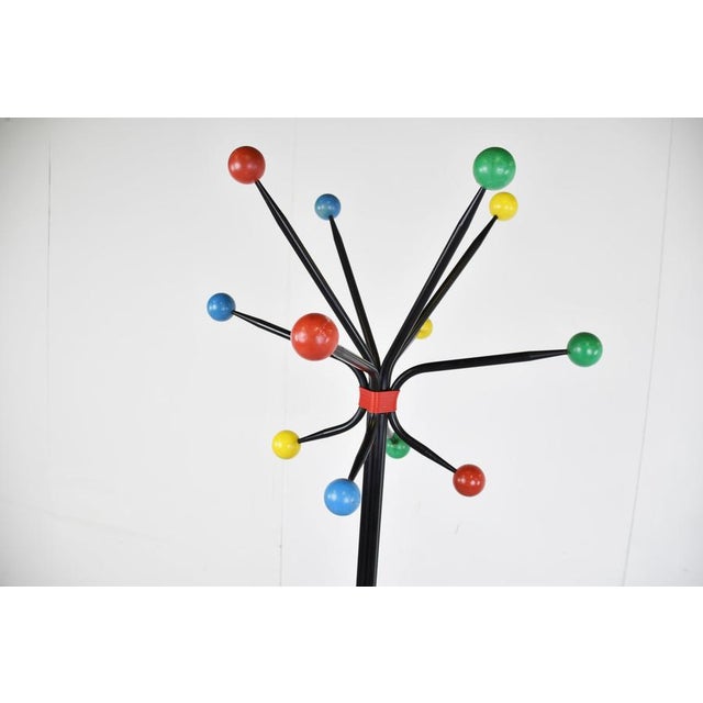 Mid-Century Atomic Coat Stand, 1950s For Sale - Image 4 of 10