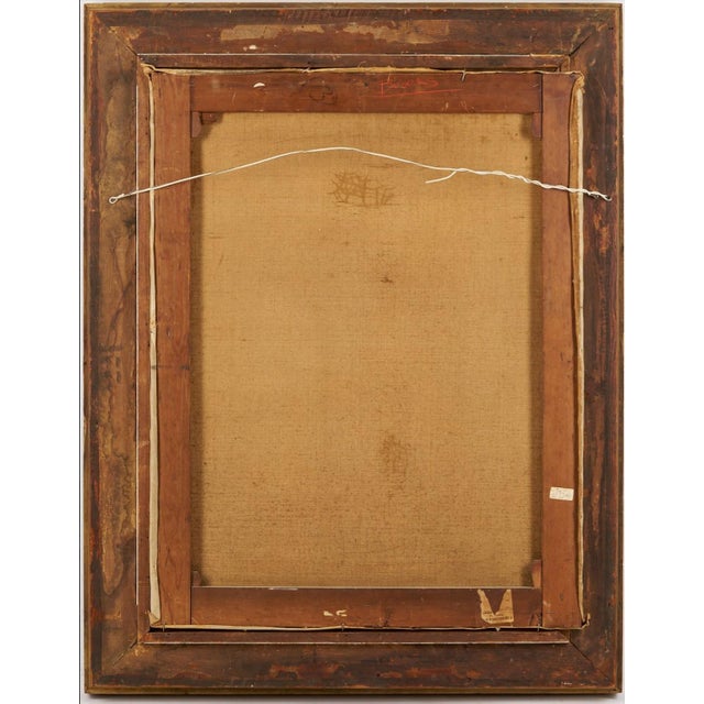 British School 19th C. O/C Nautical Portrait For Sale - Image 6 of 7