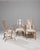 20th Century Swedish Rococo Revival Wood Patinated Dining Chairs - Set of 3 For Sale - Image 13 of 18