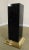 Contemporary Vintage Modern Black and Gold Pedestal For Sale - Image 3 of 13