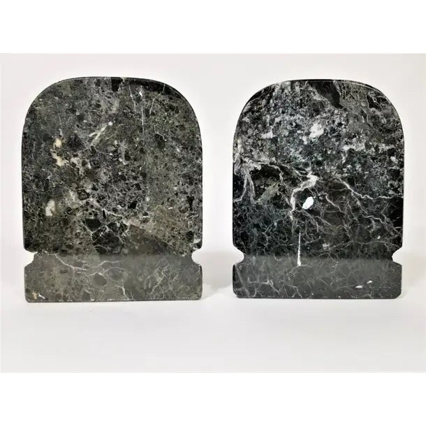 Marble Bookends 1970s 1980s Mid Century For Sale - Image 4 of 13