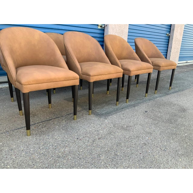 Modern Bucket Dining Chairs Set of 8 Chairish