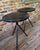 Industrial Francois Carre Style Pair of Vintage Side Tables For Sale - Image 3 of 4