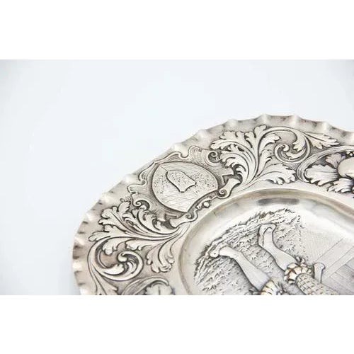 Silver Tray Fruit Bowl, in Very Good conditions. Designed from 2000 This piece has an attribution mark, I am sure that it...