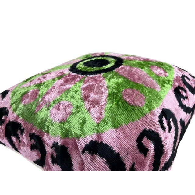 2000 - 2009 Large Silk Cushion Cover with Mystic Design, 2000s For Sale - Image 5 of 11