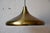 Space Age Pendant Light in Brushed Brass with Copper Interior, 1970s For Sale - Image 11 of 15