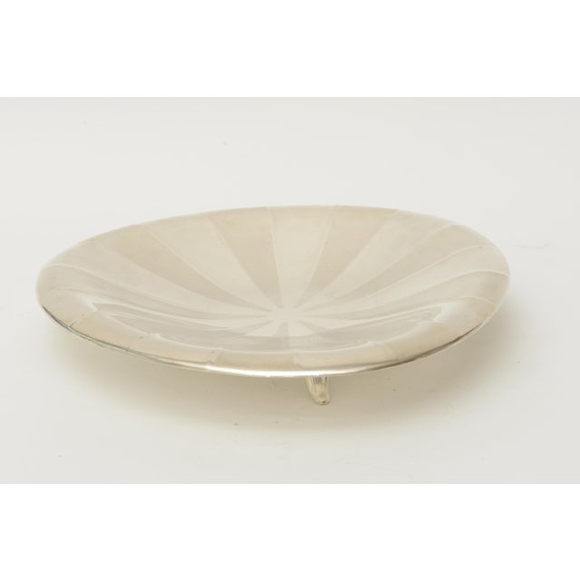 Mid-Century Modern Mid Century Modern Silver- Plate Footed Bowl, Germany, 1950's For Sale - Image 3 of 10