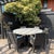 RH Round Outdoor Dining Table & 6 Chairs For Sale - Image 9 of 10