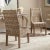 18''H Rattan Armchair in Natural Unfinished - a Pair For Sale - Image 9 of 11