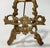 Metal Vintage Victorian Brass Filigree Table Easel For Sale - Image 7 of 7
