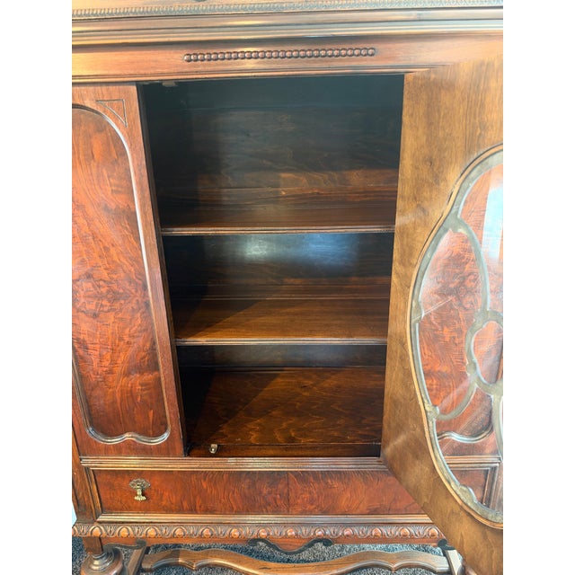 1920s Parfitt Furniture Company Glass Door Cabinet For Sale - Image 17 of 18