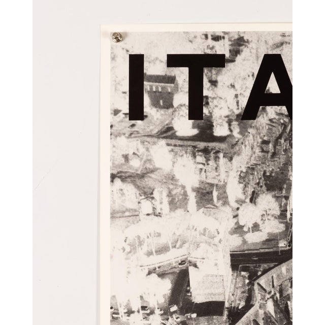 FIFA World Cup Italia 90 Poster by Alberto Burri, 1990 For Sale - Image 6 of 9