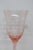 Early 20th Century Pink Stem Depression Glass Ribbed Glassware Wine Water Drink Goblets 4752b - 6pc For Sale - Image 10 of 15