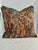Blue Vintage English Medieval Millefleurs Tapestry 19.5”Pillow “Courtly Garden Scene” Made in England - With Down Insert For Sale - Image 8 of 10
