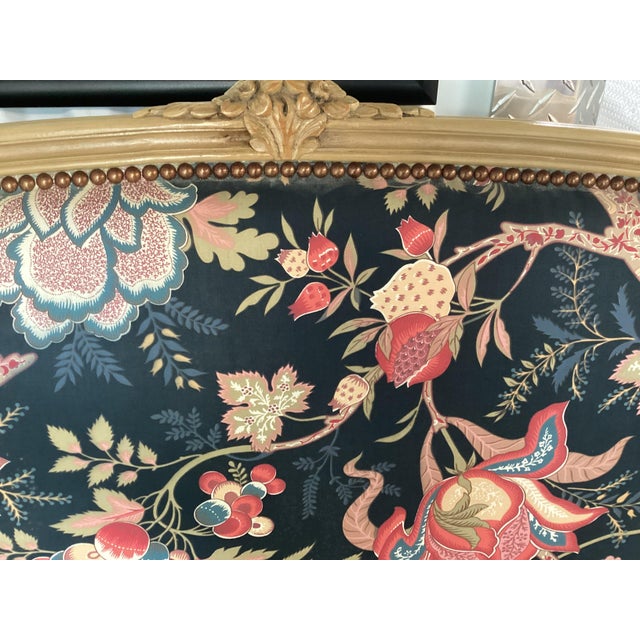 This is a lovely, classic Louis XV style Bed frame. Made of solid cherry wood, this frame is nicely carved and features a...