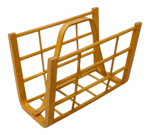 Alvar Aalto Attributed Bent Wood Magazine Stand Rack