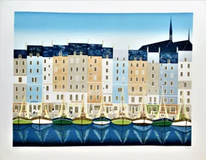 Fanch (Francois Ledan), La Fete a Honfleur, Circa 1980