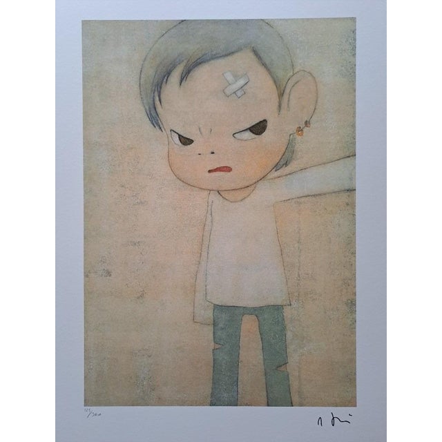 Nara Yoshitomo "Boy" Limited Edition Lithograph (After) Limited Edition Lithograph of 300 - Numbers signed in Pencil....