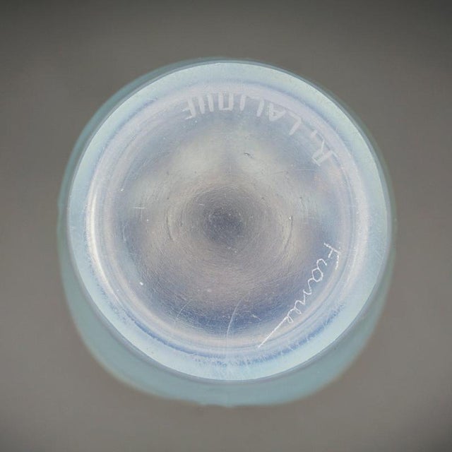 White Ceylon Glass Vase by Rene Lalique, 1930s For Sale - Image 8 of 9