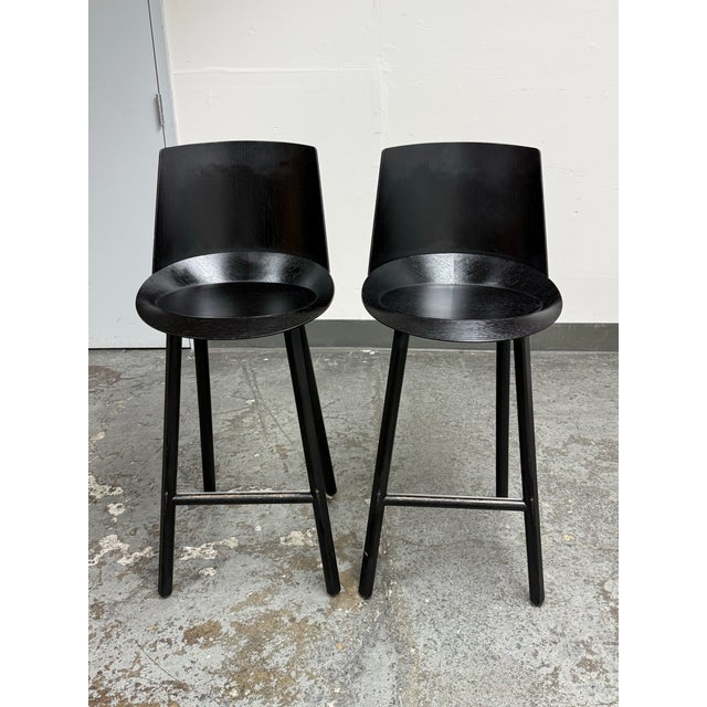 Design Plus Gallery presents a Pair of Jean Bar Stools by Stefan Diez from E15. The Jean stool reflects a modern approach...