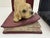 Vintage Golden Retriever Bookends – Heavy Resin Figural Dog Pair For Sale - Image 9 of 13