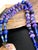 Statement Charoite and Lapis Lazuli Necklace With Sculptural Charoite Pendant a Wearable Work of Art For Sale - Image 12 of 18