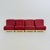 Mid-Century Space Age Lounge Chair in Red Leather & Fiberglass Shell, Germany, 1970s For Sale - Image 12 of 18