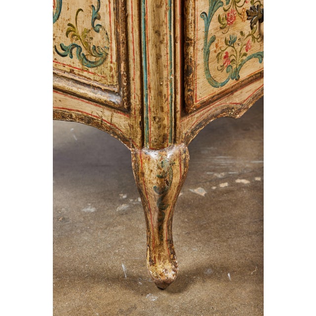 Cream Painted Venetian Commode For Sale - Image 8 of 9