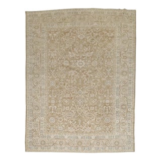 Brown Antique Persian Malayer Rug rug no.j4163 For Sale
