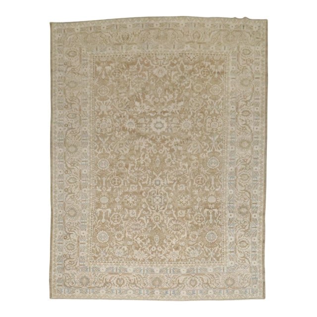 Brown Antique Persian Malayer Rug rug no.j4163 For Sale