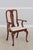 Queen Anne Set of 10 Henkel Harris Cherry Queen Anne Dining Room Chairs For Sale - Image 3 of 18