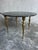 Vintage Black Marble and Brass Coffee Table For Sale - Image 6 of 7