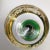 French Emerald Green Beehive Stem German Souvenir Goblets-Set of 13 For Sale - Image 3 of 13