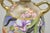 Ceramic Antique Nippon Moriage Hand Painted Porcelain Purple Iris & Gold Gilt Vase Pair For Sale - Image 7 of 18