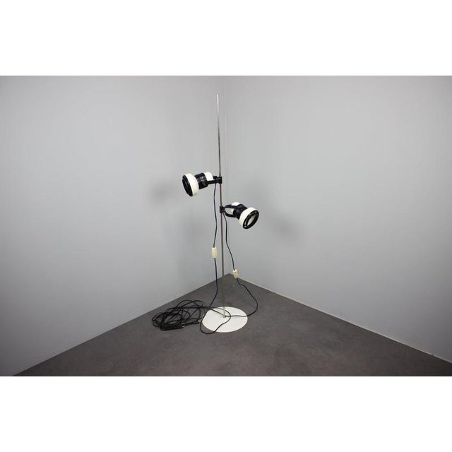 Vintage Space Age Hungarian Adjustable Floor Lamp, 1970s For Sale - Image 3 of 11